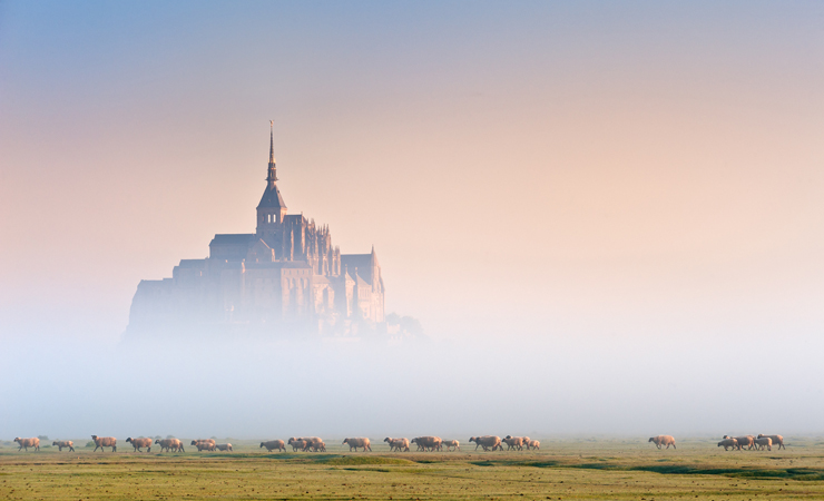 Image La Véloscénie de Rambouillet au Mont Saint Michel à vélo