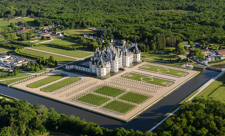 château et jardins de Chambord