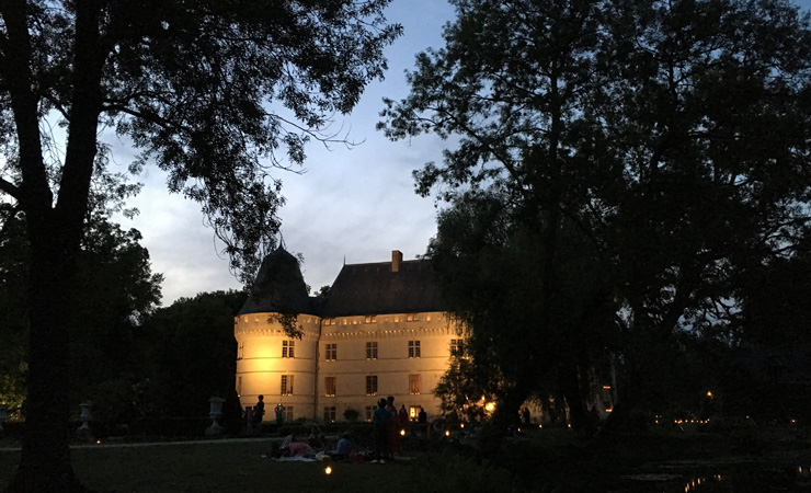 pique nique au château de l'Islette