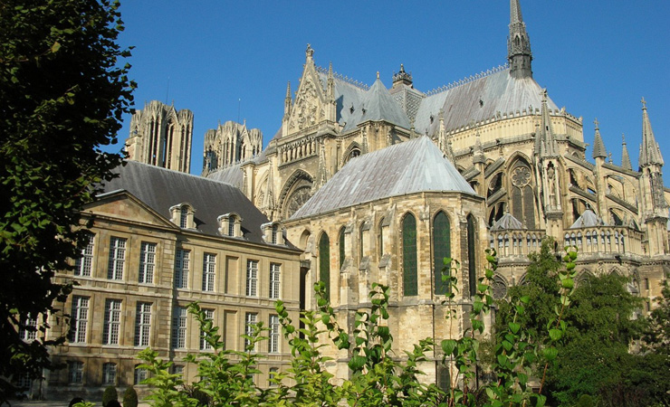 Cathédrale Notre Dame de Reims & Palais de Tau
