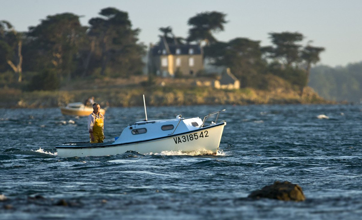 pêcheur dans le Golfe