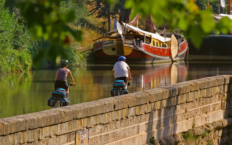 Voyage à vélo - Le Canal du midi à vélo de Carcassonne à Sète