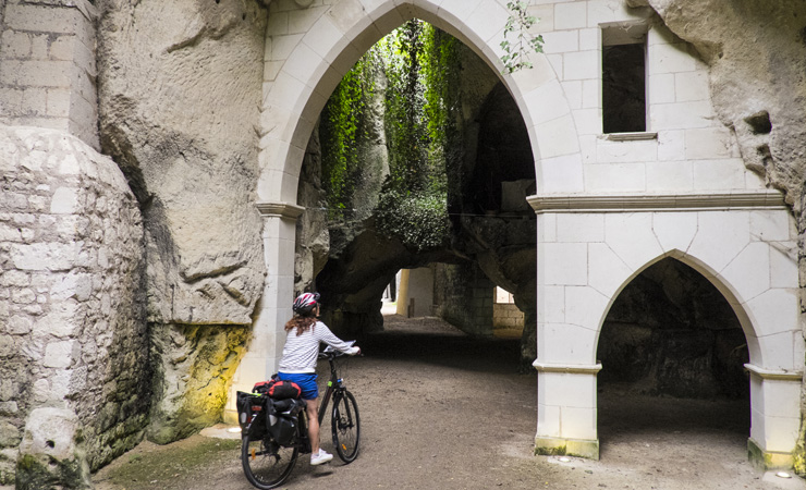 parcours troglodyte de la Loire à Vélo