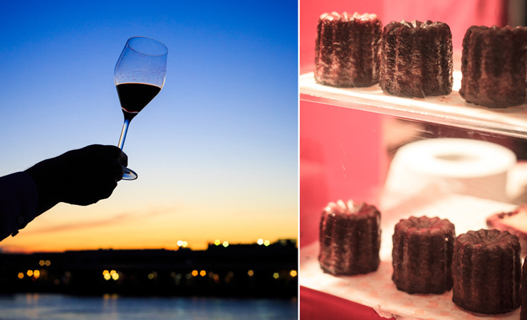 Bordeaux - vin  & canelés