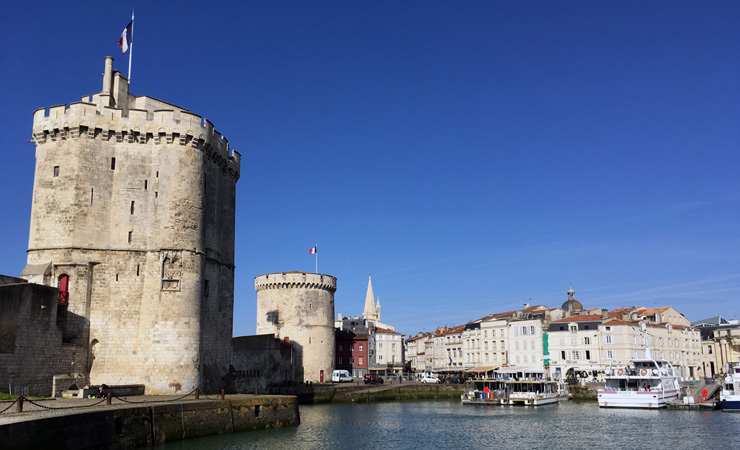 La Rochelle - les tours du Vieux Port