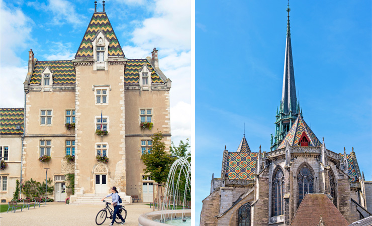 Meursault + Cathédrale St Bénigne de Dijon