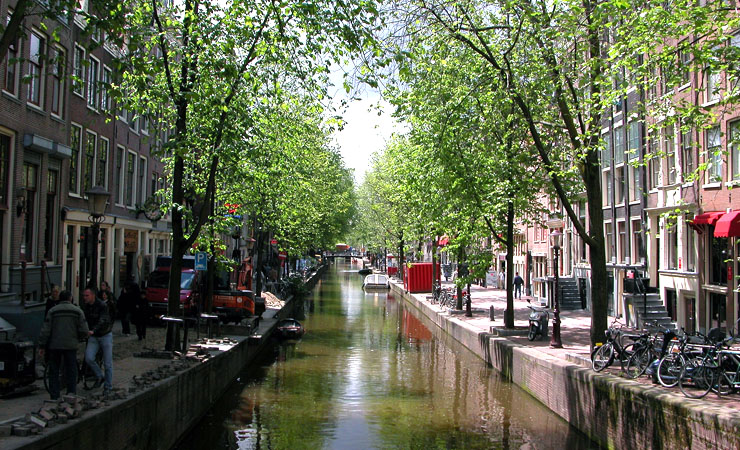 canal à Amsterdam