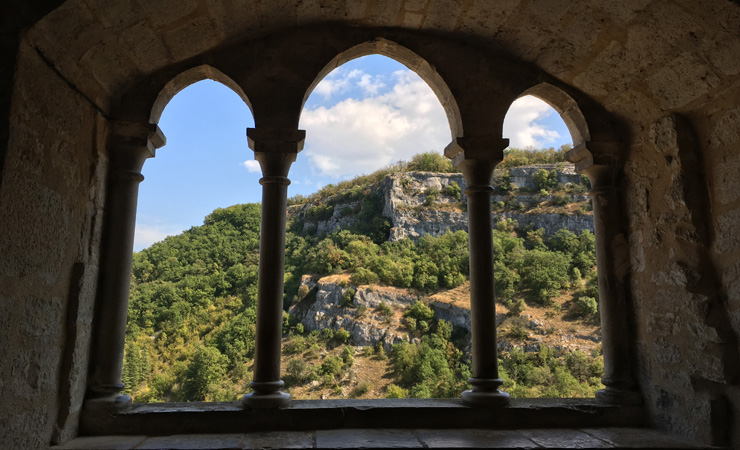 Rocamadour - vue depuis le Sanctuaire