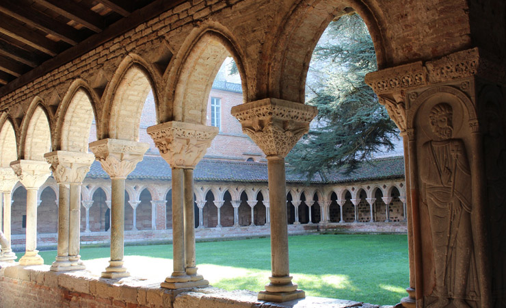 Abbaye St Pierre de Moissac - cloitre