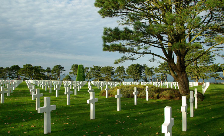 cimetière américain d'Omaha Beach