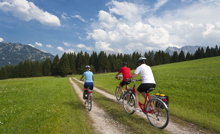Chemin dans Werdenfelser Land