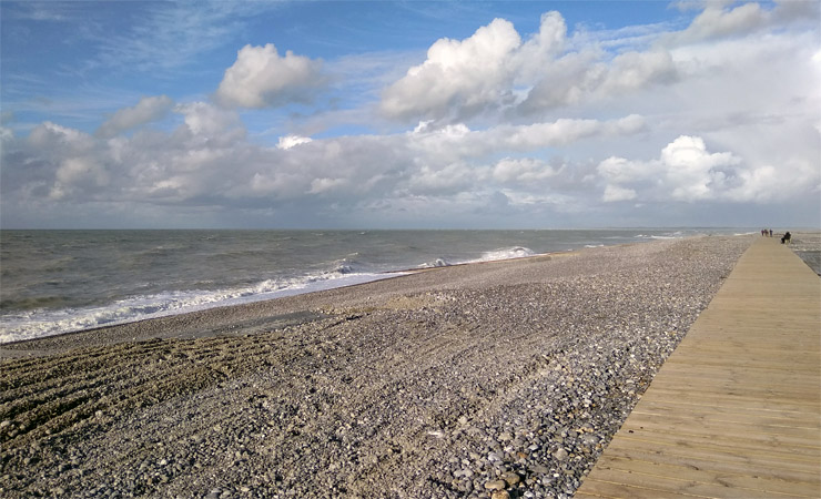 Cayeux plage planches