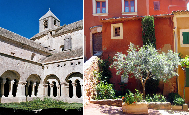 Abbaye Notre-Dame de Sénanque + habitation provencale