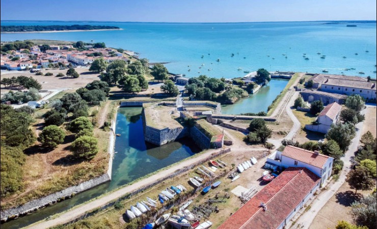 Les remparts de l'Ile d'Aix