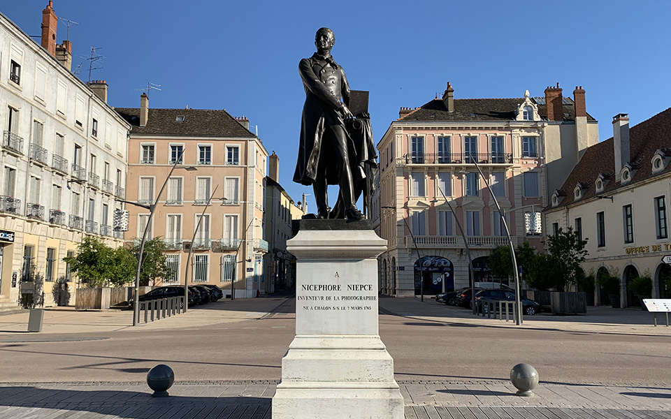 Statue de Nicéphore Niépce - Chalon sur Saône