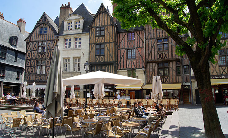 Tours - Place Plumereau