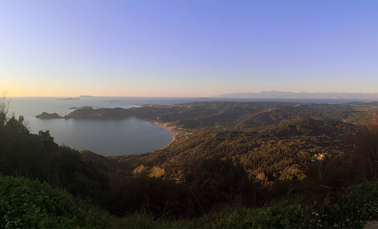 Plage d'Agios Georgios - Corfou