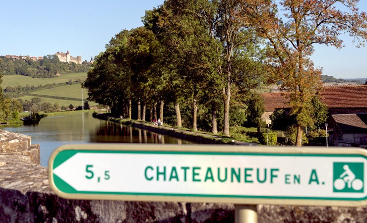 Vue sur Châteauneuf