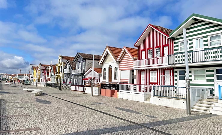 Maisons de pêcheurs - Porto -Lisbonne