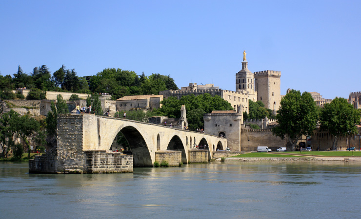 Avignon - Pont St Bénézet - Avignon - Pont St Bénézet ©HOCQUEL_A_-_VPA